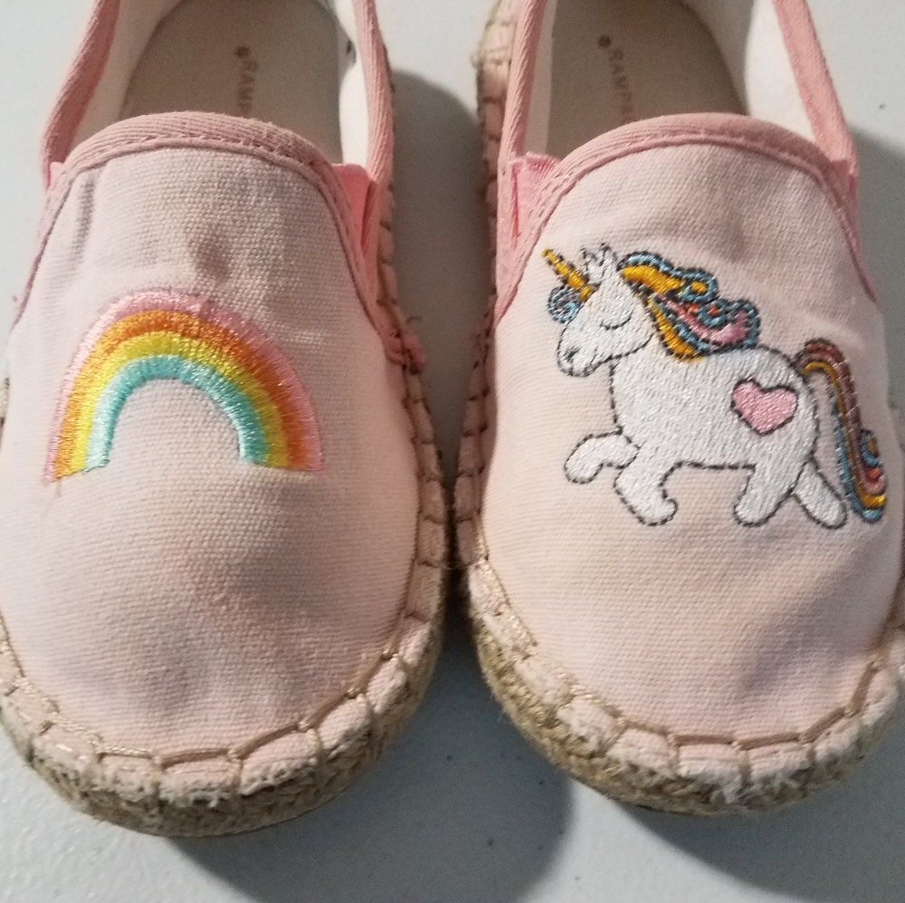 Rampage Girl Unicorn Shoes size 10